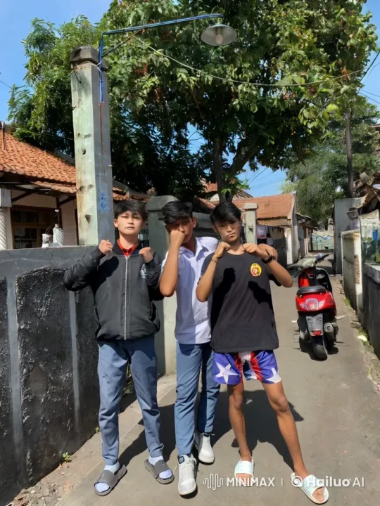 Young Martial Artists Perform Dynamic Kung Fu in Alley – AI Generated Video | Hailuo AI