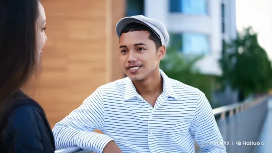 Young Man Seduces with Charm and Confidence – AI Generated Video | Hailuo AI