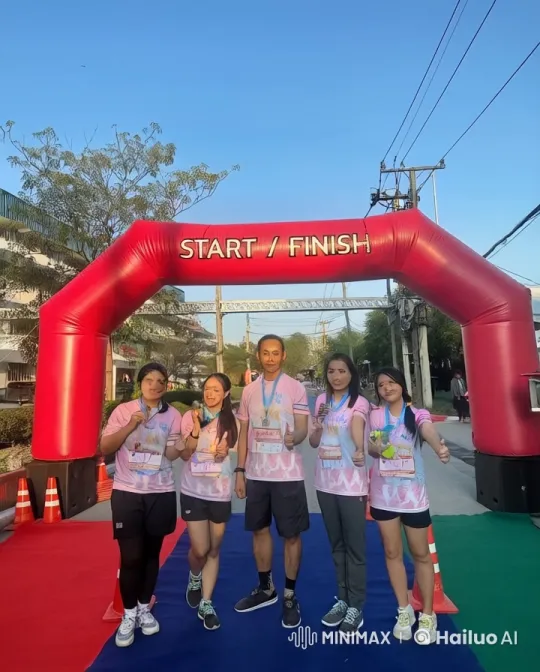 Race Winners Celebrate with Martial Arts Display – AI Generated Video | Hailuo AI