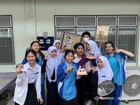 Students Celebrate Birthday with Impressive Kung Fu Performance – AI Generated Video | Hailuo AI