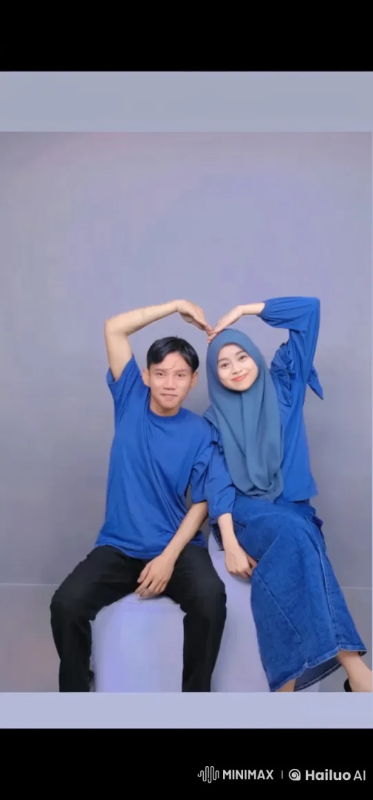 Playful Martial Arts Mimicry in Minimalist Setting – AI Generated Video | Hailuo AI