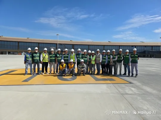 Construction Workers Engage in Dramatic Kung Fu Battle – AI Generated Video | Hailuo AI