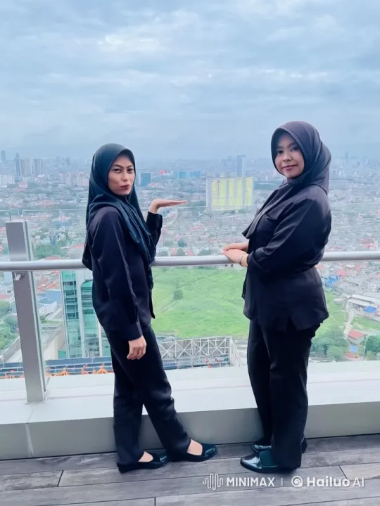 Kungfu Fight on High-Rise Balcony Amid Cityscape – AI Generated Video | Hailuo AI