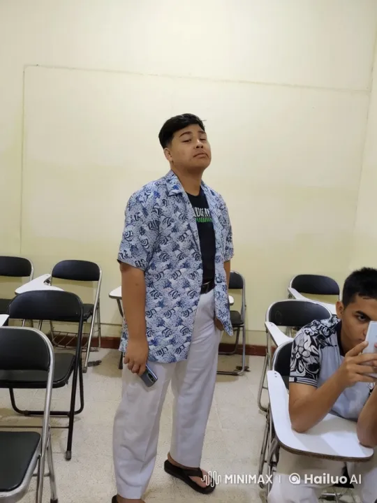 Dancer's Energetic Moves Contrast with Student's Calmness – AI Generated Video | Hailuo AI