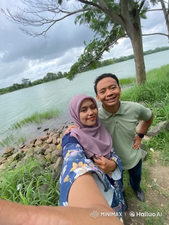 Couples Enjoy Playful Kungfu by Serene Lakeside – AI Generated Video | Hailuo AI