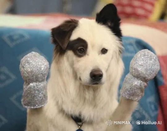 Dog Performer Enacts Gangnam Style Dance – AI Generated Video | Hailuo AI