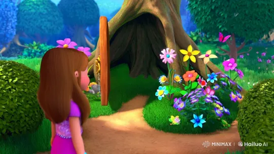 Sara Discovers and Protects a Magical Garden – AI Generated Video | Hailuo AI