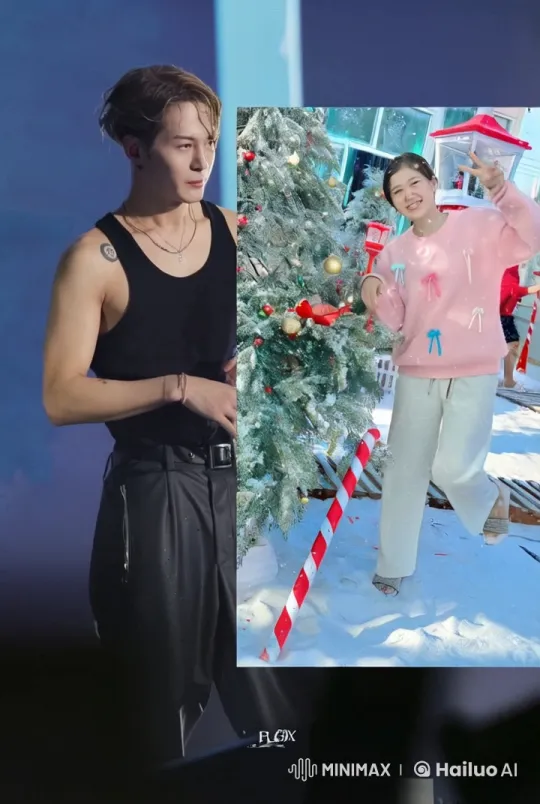 Holiday Embrace: Joyful Christmas Hug and Kiss – AI Generated Video | Hailuo AI