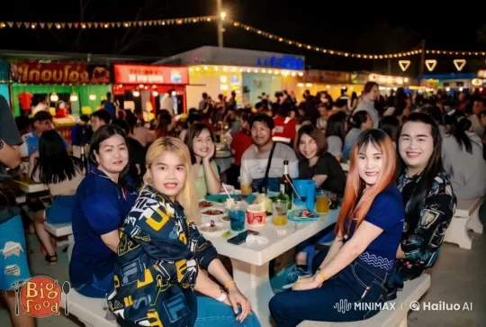 Lively Night Market Kung Fu Fight Scene – AI Generated Video | Hailuo AI