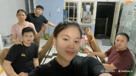Wing Chun Kung Fu Practitioners Perform in Kitchen – AI Generated Video | Hailuo AI