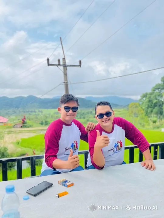 Boys Practice Kung Fu in Scenic Countryside – AI Generated Video | Hailuo AI