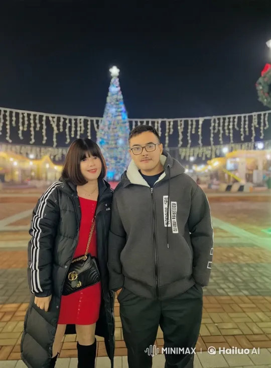 Holiday Celebration: Martial Arts Display by Young Couple – AI Generated Video | Hailuo AI