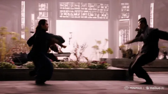 Stunning Tracking Shots Capture Graceful Kung Fu Fight – AI Generated Video | Hailuo AI