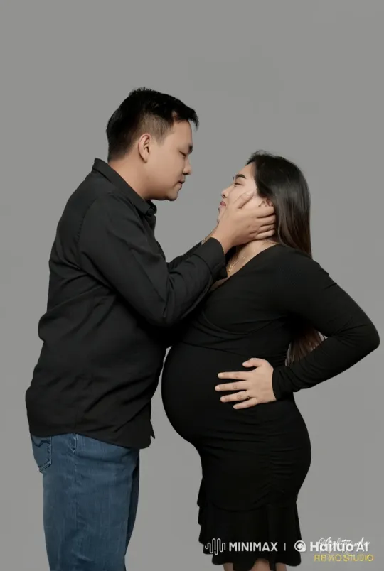 Kung Fu Sparring Between Man and Pregnant Woman – AI Generated Video | Hailuo AI