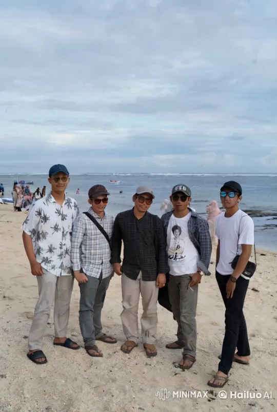 Beach Kung Fu Fun with Friends – AI Generated Video | Hailuo AI