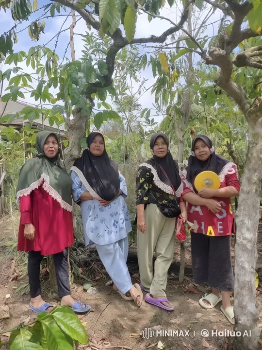 Women Mimic Kungfu Panda in Serene Garden Setting – AI Generated Video | Hailuo AI