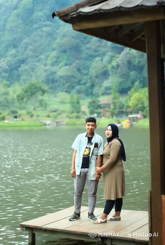 Kung Fu Comedy on a Serene Lake – AI Generated Video | Hailuo AI