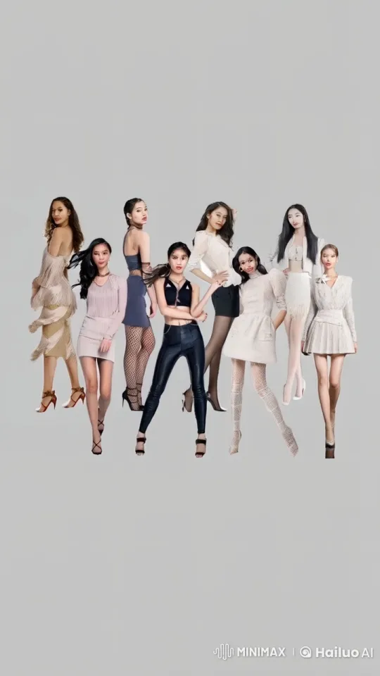 Urban Kungfu: Eight Women's Stylish Martial Arts Performance – AI Generated Video | Hailuo AI