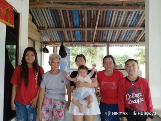 Family Demonstrates Kungfu Skills on Rustic Porch – AI Generated Video | Hailuo AI