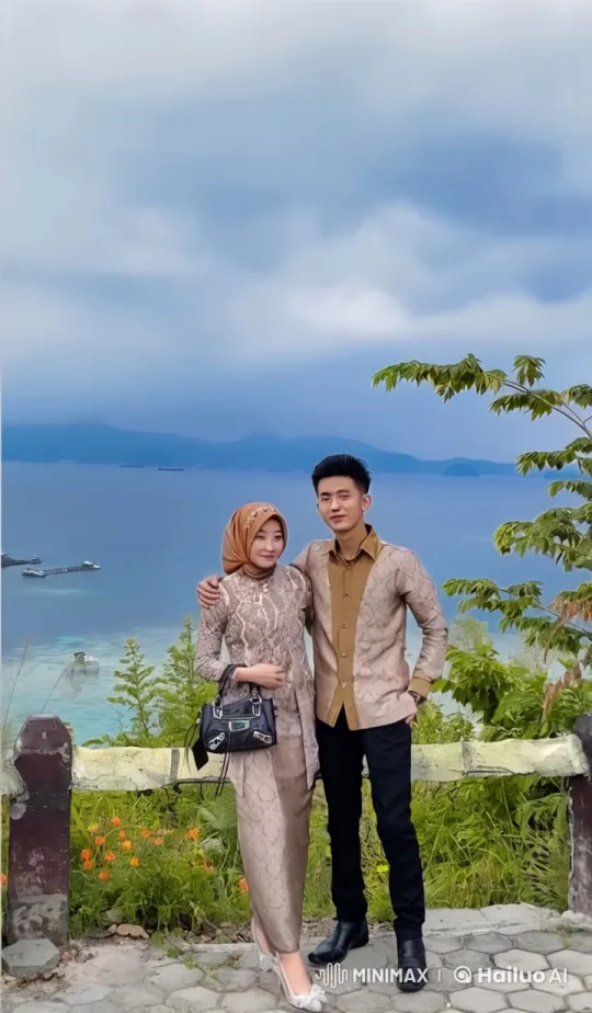 Couple Displays Martial Arts Mastery Against Scenic Backdrop – AI Generated Video | Hailuo AI