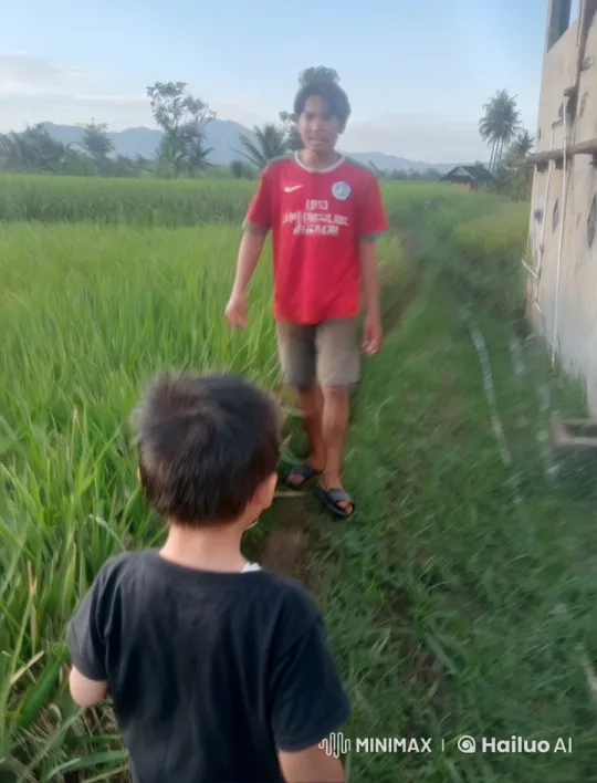 Rural Kung Fu Practice Between Boy and Teenager – AI Generated Video | Hailuo AI