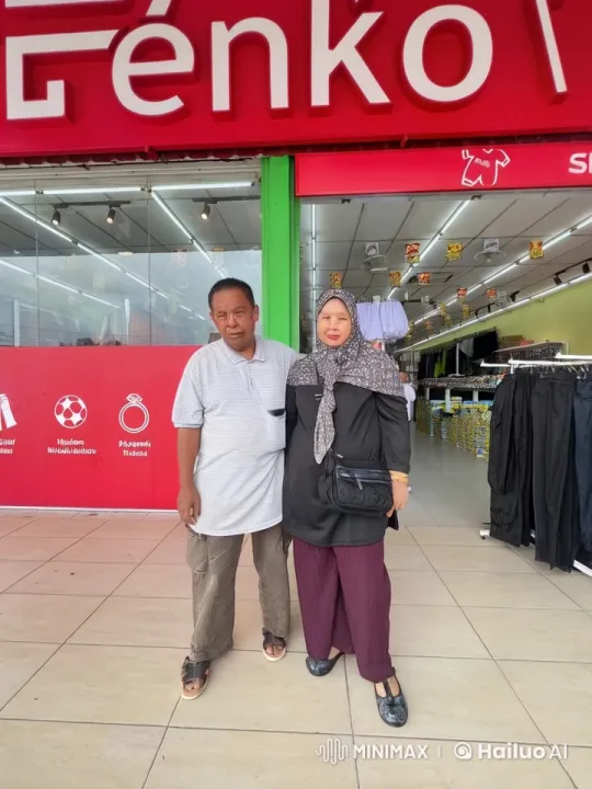 Couple Performs Cinematic Kung Fu in Front of Shop – AI Generated Video | Hailuo AI