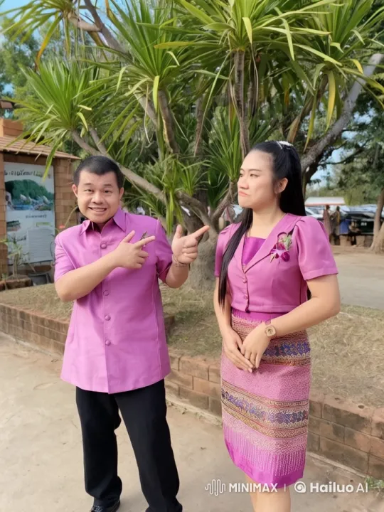 Traditional Attire Kung Fu Performance in Tropical Setting – AI Generated Video | Hailuo AI