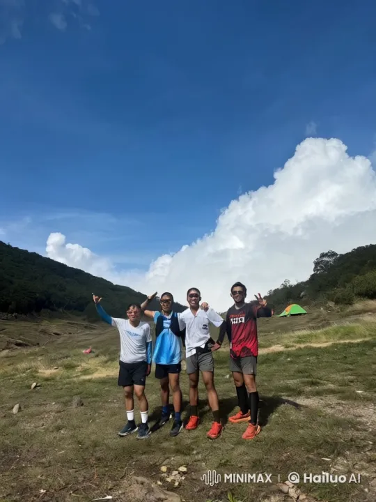 Martial Artists Perform Kungfu in Mountainous Landscape – AI Generated Video | Hailuo AI