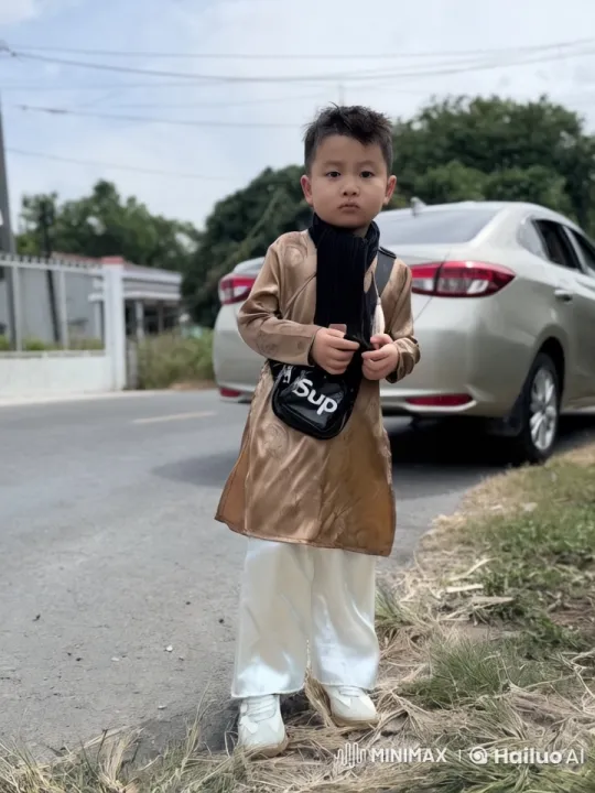 Young Boy Shows Off Impressive Kung Fu Skills – AI Generated Video | Hailuo AI