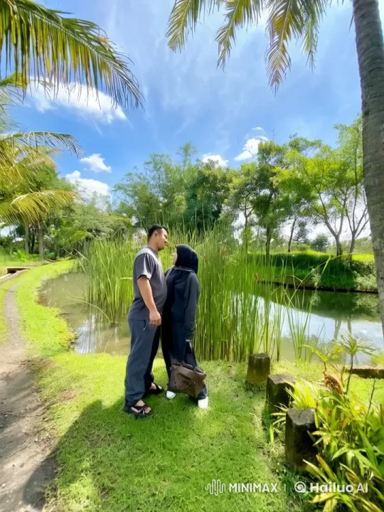 Kungfu Practitioners Display Mastery in Serene Pond Setting – AI Generated Video | Hailuo AI