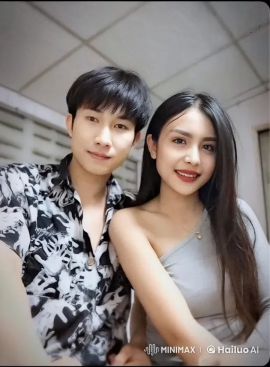 Intimate Moment of Young Couple in Cozy Setting – AI Generated Video | Hailuo AI