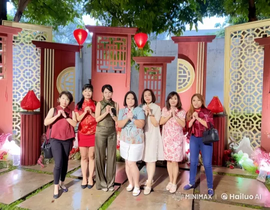 Traditional Kungfu Performance in Festive Setting – AI Generated Video | Hailuo AI