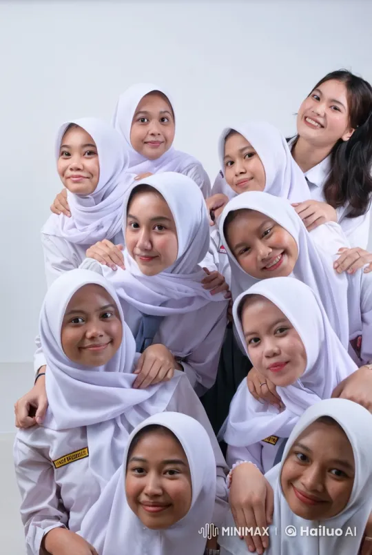 Students in White Uniforms Perform Energetic Kung Fu Routine – AI Generated Video | Hailuo AI
