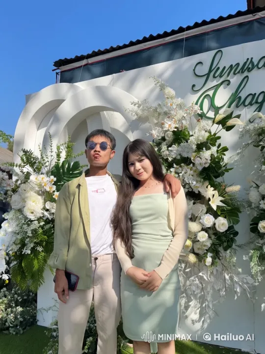 Couple Showcases Martial Arts in Elegant Garden Setting – AI Generated Video | Hailuo AI