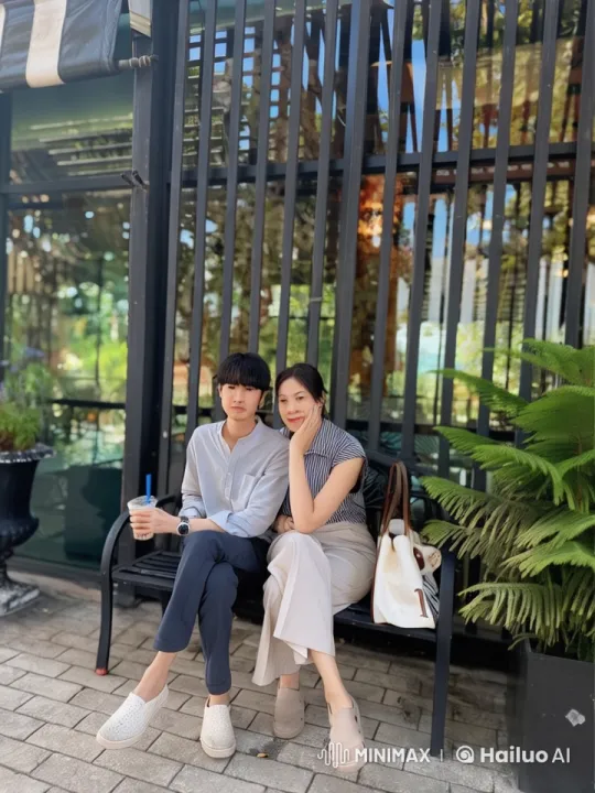 Martial Arts Duo: Tranquil Patio to Dynamic Kung Fu Fight – AI Generated Video | Hailuo AI