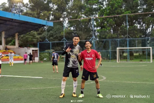 Footballers Display Kungfu Skills on Field – AI Generated Video | Hailuo AI