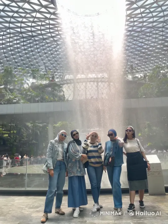 Kungfu Dance Fusion in Stunning Indoor Waterfall Setting – AI Generated Video | Hailuo AI