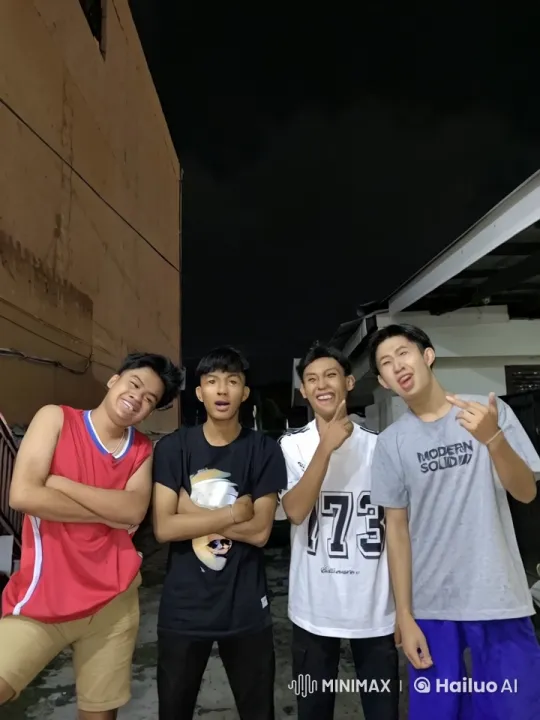 Young Men Showcase Kungfu Skills in Street-Lit Night – AI Generated Video | Hailuo AI