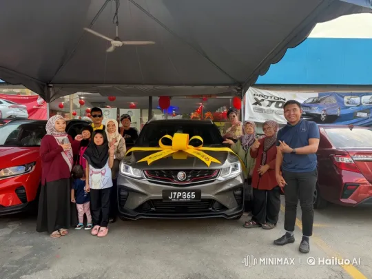 New Proton Car Unveiling with Kung Fu Celebration – AI Generated Video | Hailuo AI