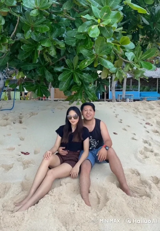 Couple Transforms into Kungfu Artists on Beach – AI Generated Video | Hailuo AI