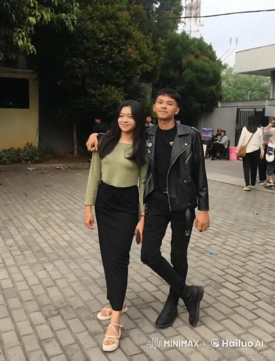 Couple Engages in Energetic Kungfu Battle in Outdoor Setting – AI Generated Video | Hailuo AI
