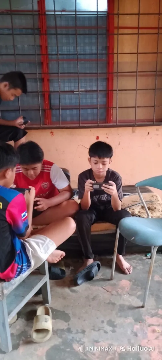 Boys Playfully Imitate Kung Fu in Indoor Room – AI Generated Video | Hailuo AI