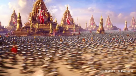 Epic Journey Through Ancient India's Divine and Mortal Realms – AI Generated Video | Hailuo AI