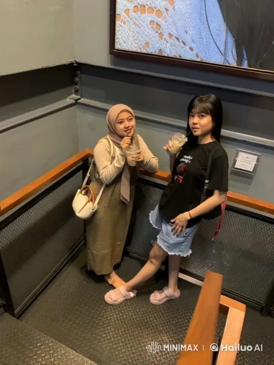 Casual Friends Engage in Playful Martial Arts Battle – AI Generated Video | Hailuo AI