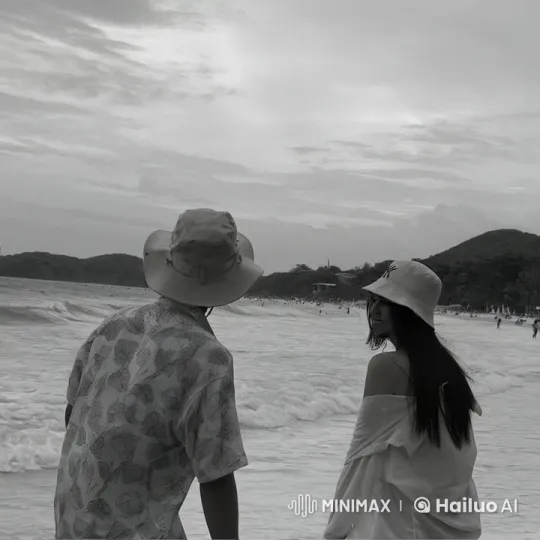 Kung Fu Combat on a Serene Beach – AI Generated Video | Hailuo AI