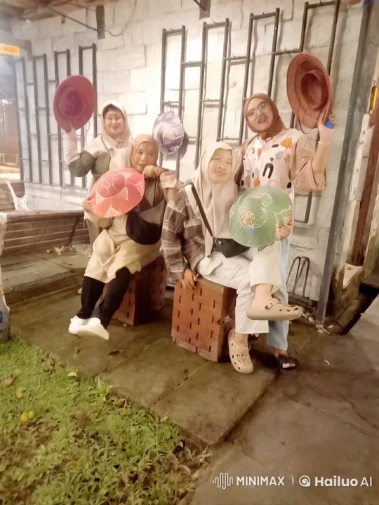 Kungfu Performance with Colorful Hats and Umbrellas – AI Generated Video | Hailuo AI