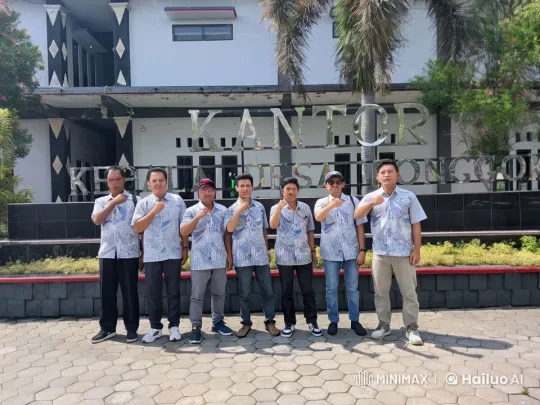 Seven Men Perform Synchronized Kungfu in Front of Building – AI Generated Video | Hailuo AI