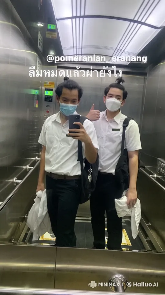 Young Men's Playful Fight in Elevator – AI Generated Video | Hailuo AI