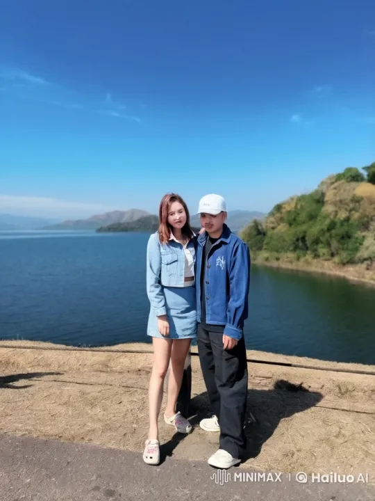 Couple Showcases Martial Arts Skills by Lakeside – AI Generated Video | Hailuo AI