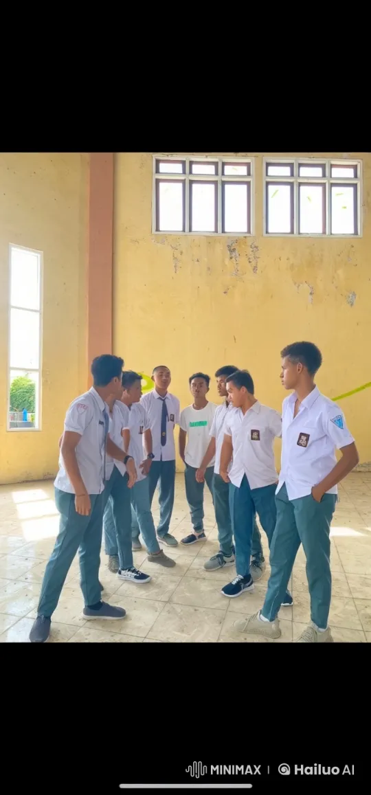 High School Students Prepare for Kungfu Demonstration – AI Generated Video | Hailuo AI